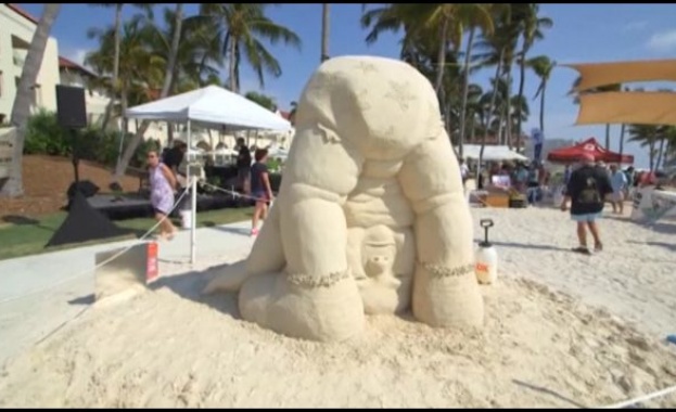 Фестивал на пясъчните фигури в Кий Уест
