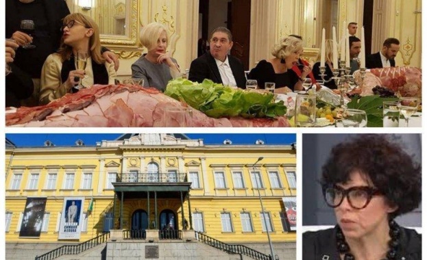 Коктейл след изложба в Националната художествена галерия предизвика вълна от недоволство