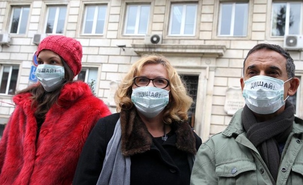 Протест за по-чист въздух в София