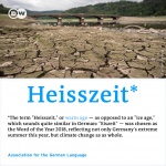 Германски лингвисти избраха heisszeit за дума на 2018 година