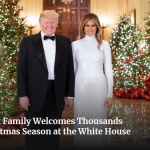 Коледната картичка на семейство Тръмп - фалшиви усмивки и много фотошоп