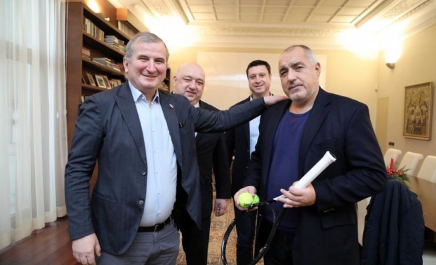 Бойко Борисов се срещна с турнирния директор на Sofia Open Горан Джокови