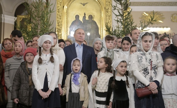 Путин поздрави православните християни за Коледа