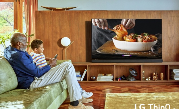 Новите телевизори на LG работят със системи за изкуствен интелект и интелигентни процесори