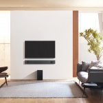 LG представя новата си аудио система Sound Bar 2019 на изложението CES в Лас Вегас