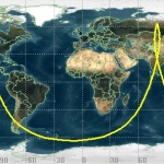 Заснеха изгарянето на руски военен спътник