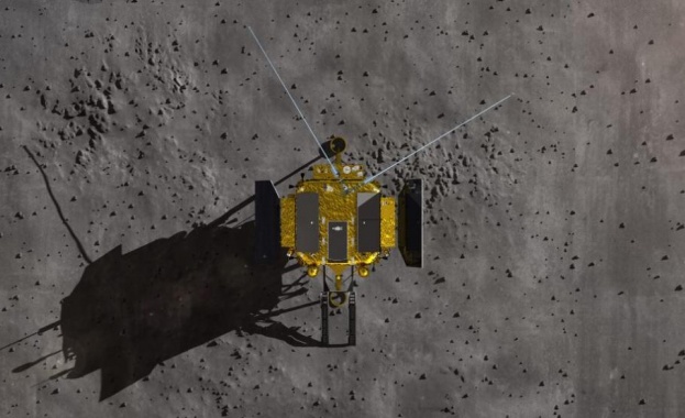 Студената лунна нощ погуби първото растение, поникнало на Луната 