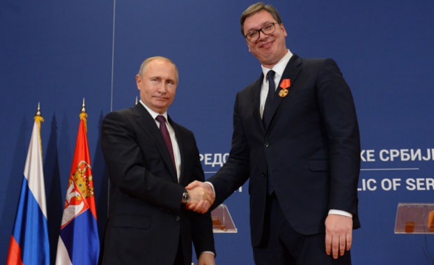 Путин: Русия е готова да вложи 1,4 милиарда евро за "Турски поток" през Сърбия