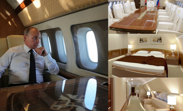 Ученик засне видеоклип от вътрешността на самолета на Путин