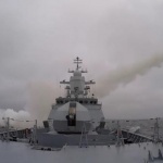 Руският Черноморски флот провежда учение край бреговете на Кримския полуостров