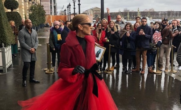 Селин Дион - музата на Oscar de la Renta
