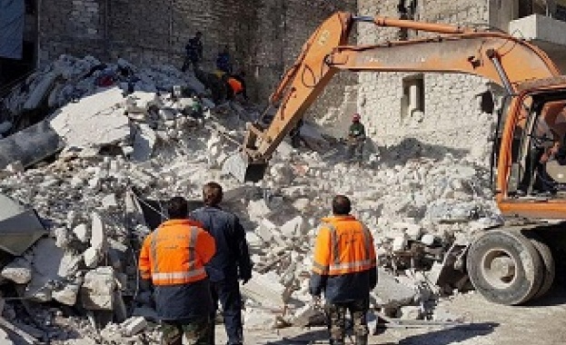 11 жертви след срутване на сграда в Алепо