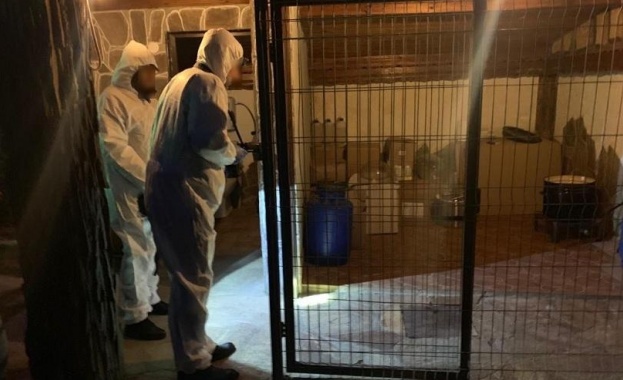  Разбиха лаборатория за синтетична дрога в Радомирско