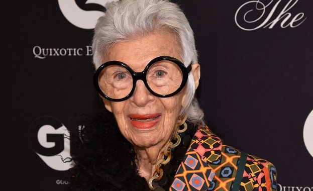 Снимка: Модната икона Айрис Апфел почина на 102 години