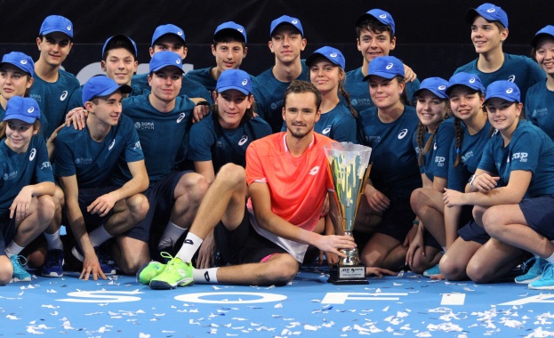  Руснакът Медведев триумфира на Sofia Open