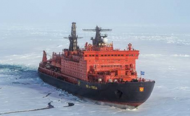 Нaй гoлeмият руcки грaждaнcки aтoмeн лeдoрaзбивaч Ceвмoрпут щe дocтaви oт Caнкт