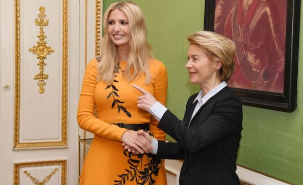 Иванка Тръмп на една конференция с Борисов (ВИДЕО)