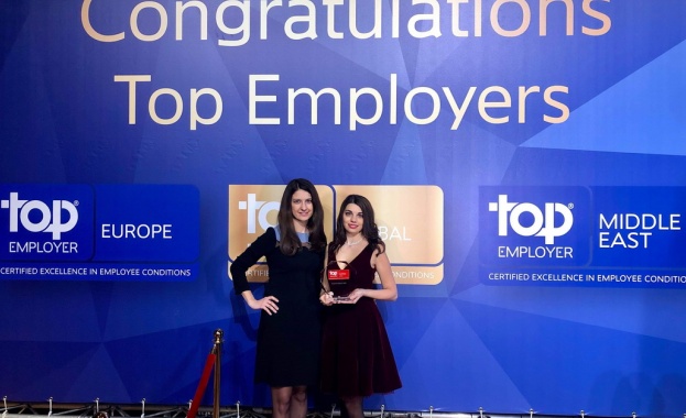 Experian България е “Топ Работодател“ за 2019 в страната