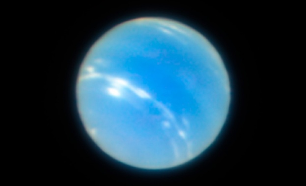 Новооткритата луна на Нептун вероятно се е откъснала от по-голяма 