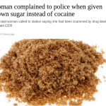 Жена си купи кафява захар вместо кокаин за 200 паунда, оплака се в полицията 