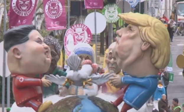 Карнавалът в Ница се завърна след като миналата година беше