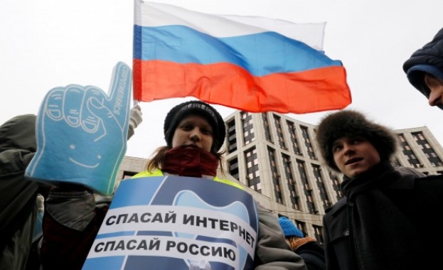 6500 души в Москва протестираха за свободен интернет  