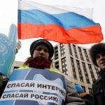 6500 души в Москва протестираха за свободен интернет  