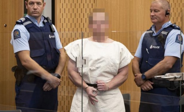 Изправиха пред съда мъжа, стрелял в 2 джамии в Нова Зеландия
