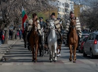 Тодоровден - майсторска езда на конни полицаи от СДВР