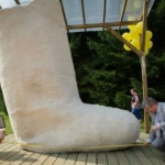 Гигантска руска валенка влезе в Книгата на Гинес с помощта на Владимир Путин