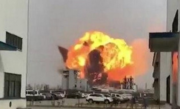 Взрив в химически завод в Китай, има жертви