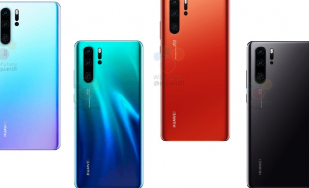 Huawei показа P30 и P30 Pro на сайта си