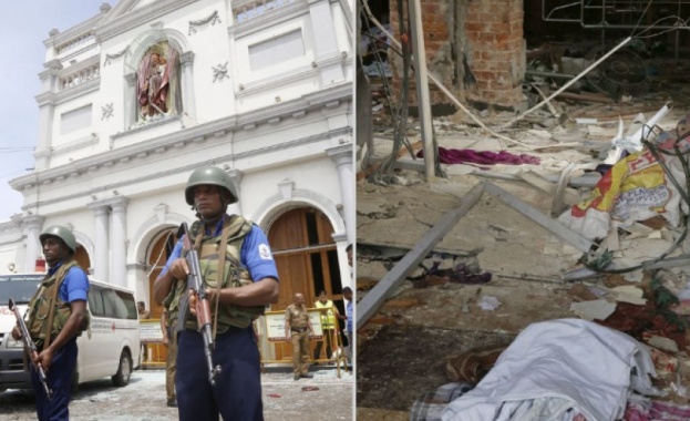Нови експлозии в Шри Ланка при атаки на църкви и хотели, убитите станаха над 160 