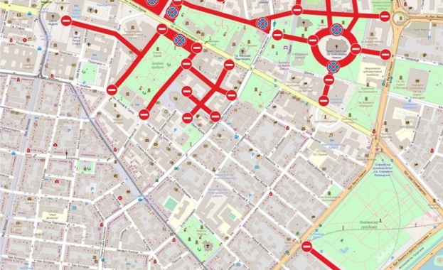 Затварят част от центъра на София заради папата и парада на Гергьовден
