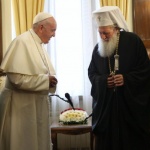 Патриарх Неофит и Светият синод се срещнаха с папа Франциск