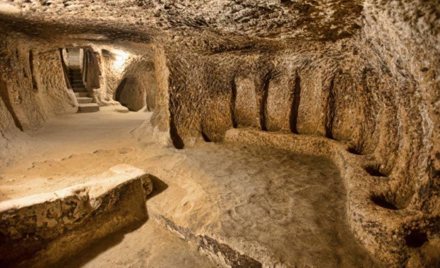 Най-големият подземен град в света отваря в Кападокия 