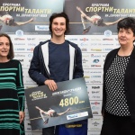 Александър Сръндев получи чек като Спортен талант на  „Еврофутбол"