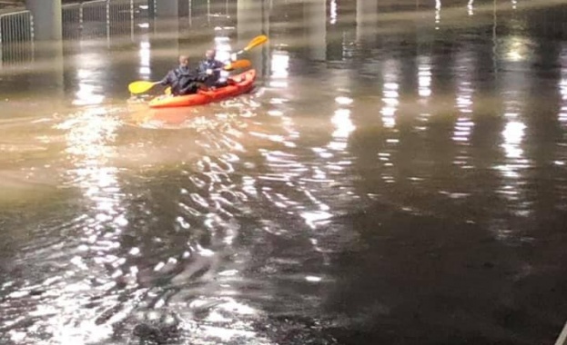 Вчерашният порой излял се над Котел нанесе множество материални щети