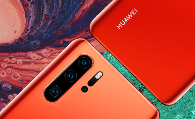 Huawei P30 Pro в цвят Amber Sunrise вече е в България 