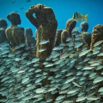 Край Кипър създават първия в Средиземно море подводен музей със скулптурен парк