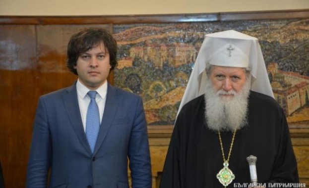 Патриарх Неофит се срещна с председателя на парламента на Грузия 