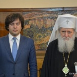 Патриарх Неофит се срещна с председателя на парламента на Грузия 