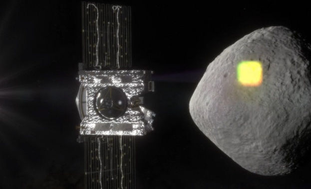 Сонда на НАСА се доближи на 644 метра до астероида Бену