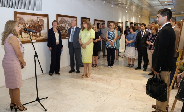 Изложба в РКИЦ бе открита по повод 140-годишнината от създаването на дипломатически отношения между Русия и България