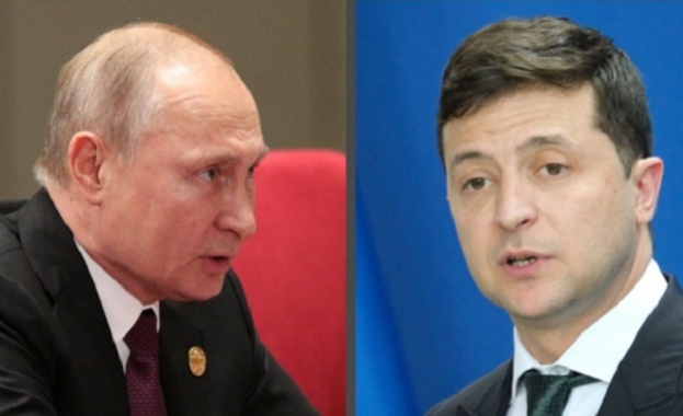 Зеленски и Путин разговаряха по телефона за конфликта в Донбас