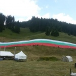 Най-голямото българско знаме вече е на Рожен 