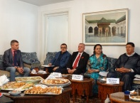 Пресконференция в Резиденцията на Кралство Мароко