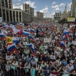 Многолюдна демонстрация за справедливи избори се проведе в Москва