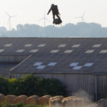 Франки Запата успя да прелети над Ламанша 