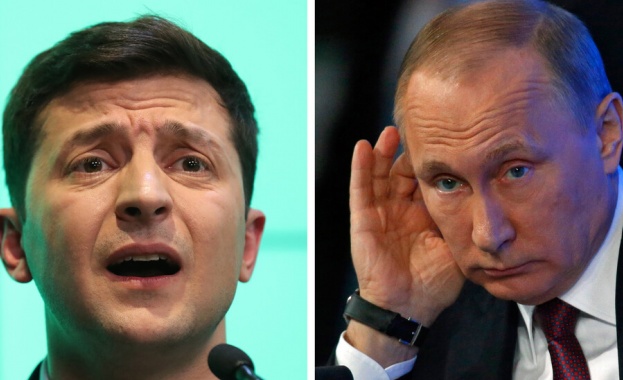  Зеленски е разговарял с Путин по телефона